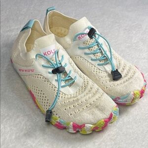 Kolili White and Multicolor Shoes